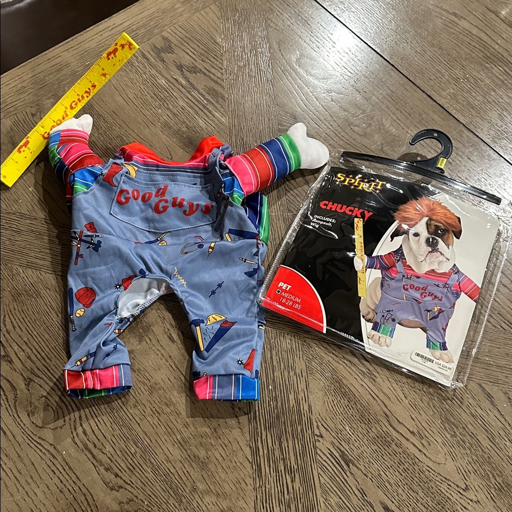Spirit Colorful Chucky Pet Costume